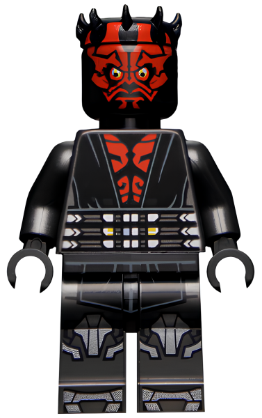 Минифигурка Lego Darth Maul - Printed Legs with Silver Armor sw1155 N